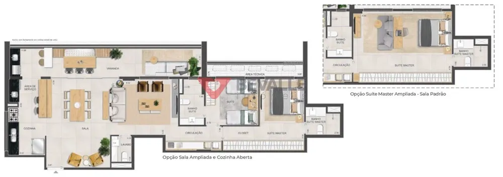 Cobertura, 3 quartos, 238 m² - Foto 10