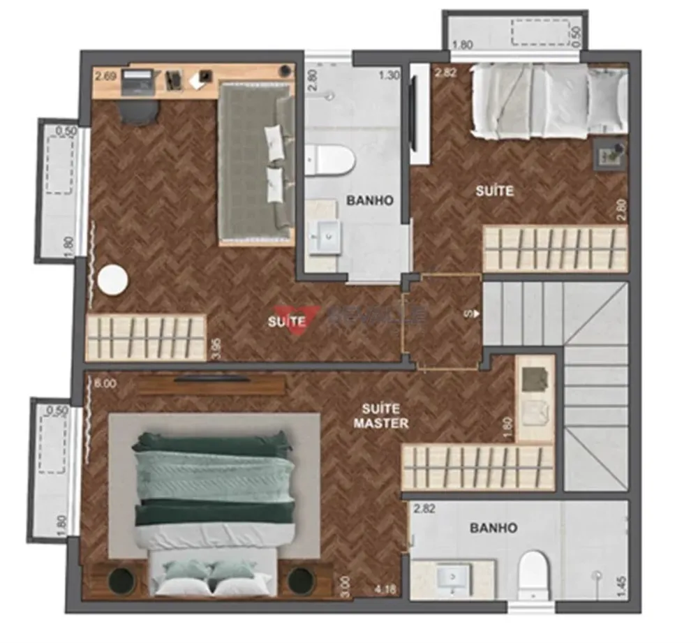 Cobertura, 3 quartos, 100 m² - Foto 29