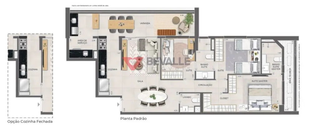 Cobertura, 3 quartos, 238 m² - Foto 2