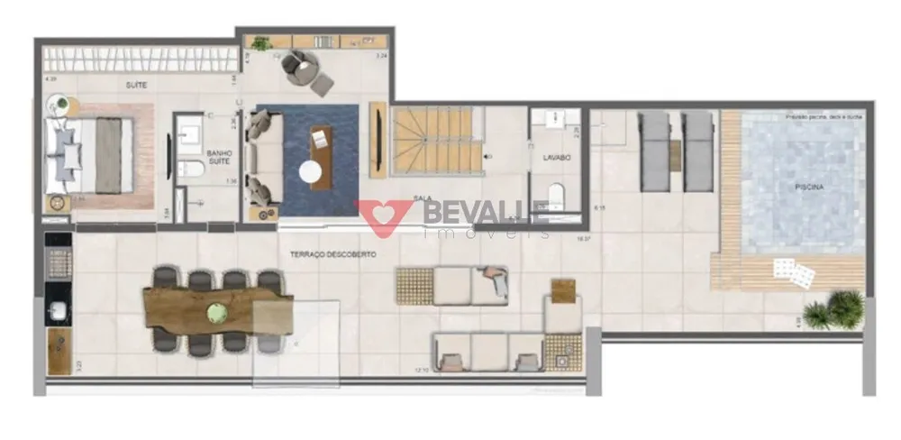 Cobertura, 3 quartos, 238 m² - Foto 23