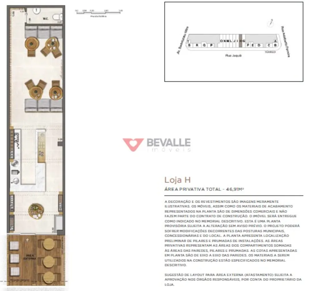 Loja-Salão, 90 m² - Foto 4