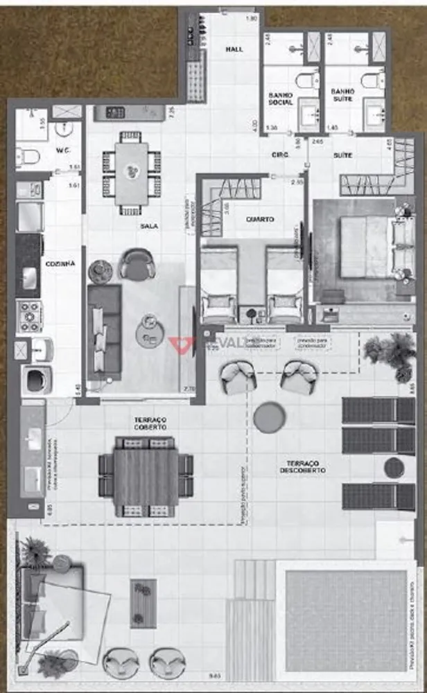 Apartamento, 2 quartos, 95 m² - Foto 16