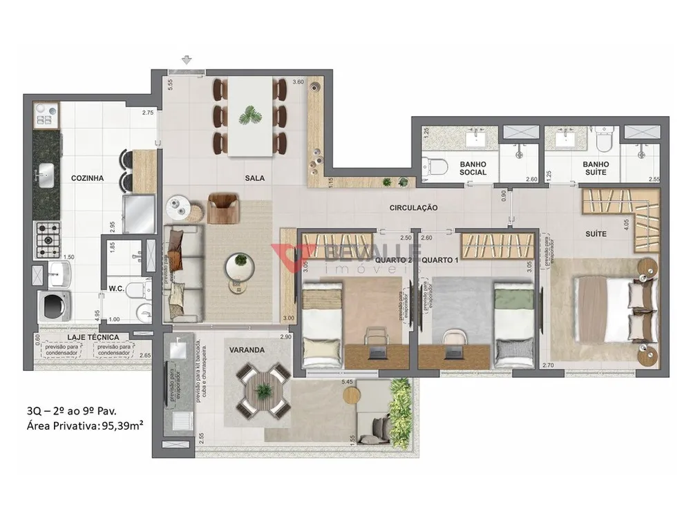 Apartamento, 2 quartos, 75 m² - Foto 5