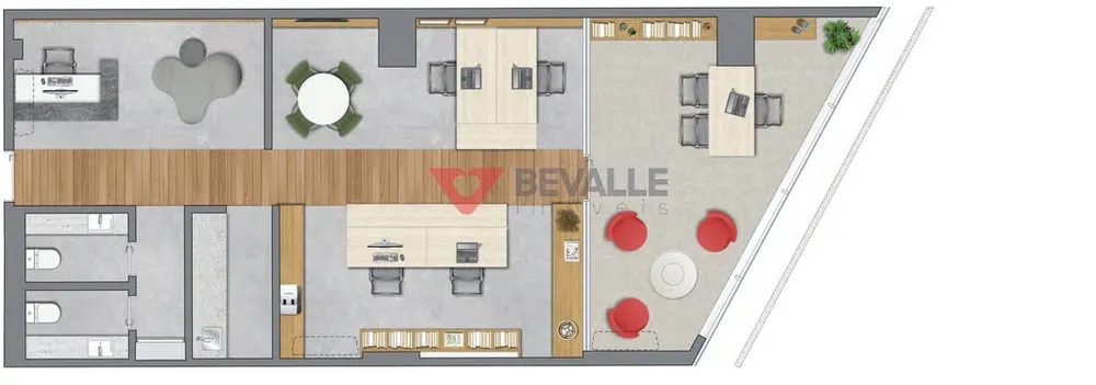 Sala-Conjunto, 178 m² - Foto 8
