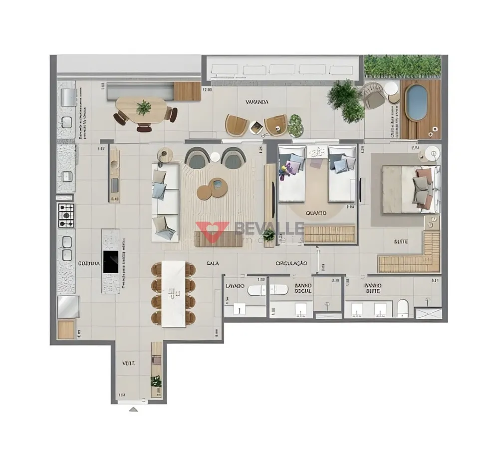 Cobertura, 4 quartos, 416 m² - Foto 12