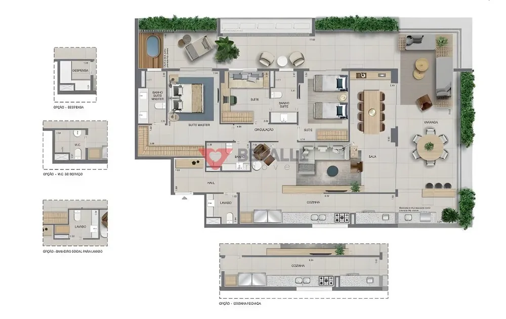Cobertura, 4 quartos, 416 m² - Foto 23