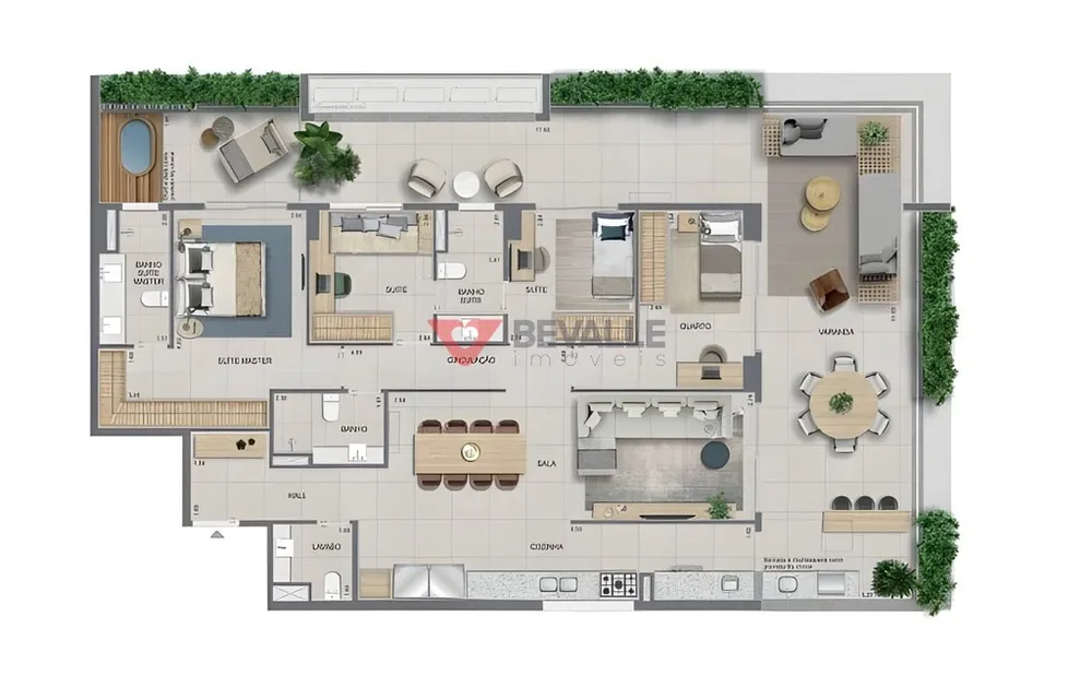 Cobertura, 4 quartos, 416 m² - Foto 22