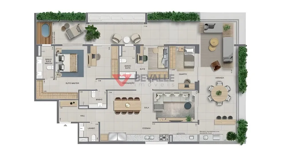 Cobertura, 4 quartos, 416 m² - Foto 28