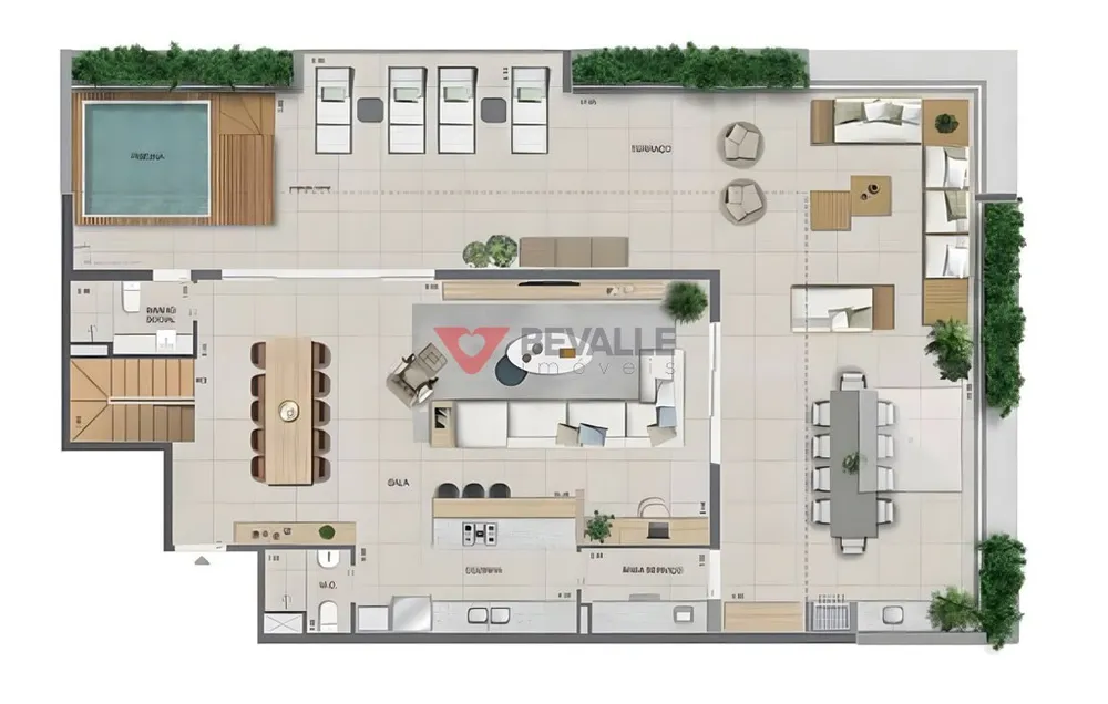 Cobertura, 4 quartos, 416 m² - Foto 40
