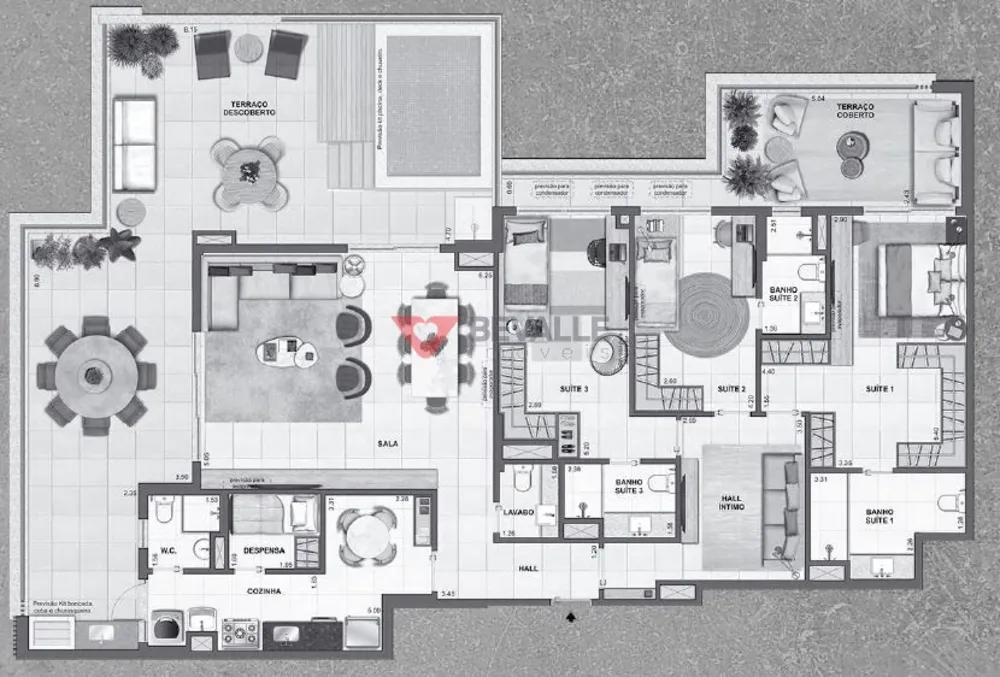 Apartamento, 2 quartos, 97 m² - Foto 52
