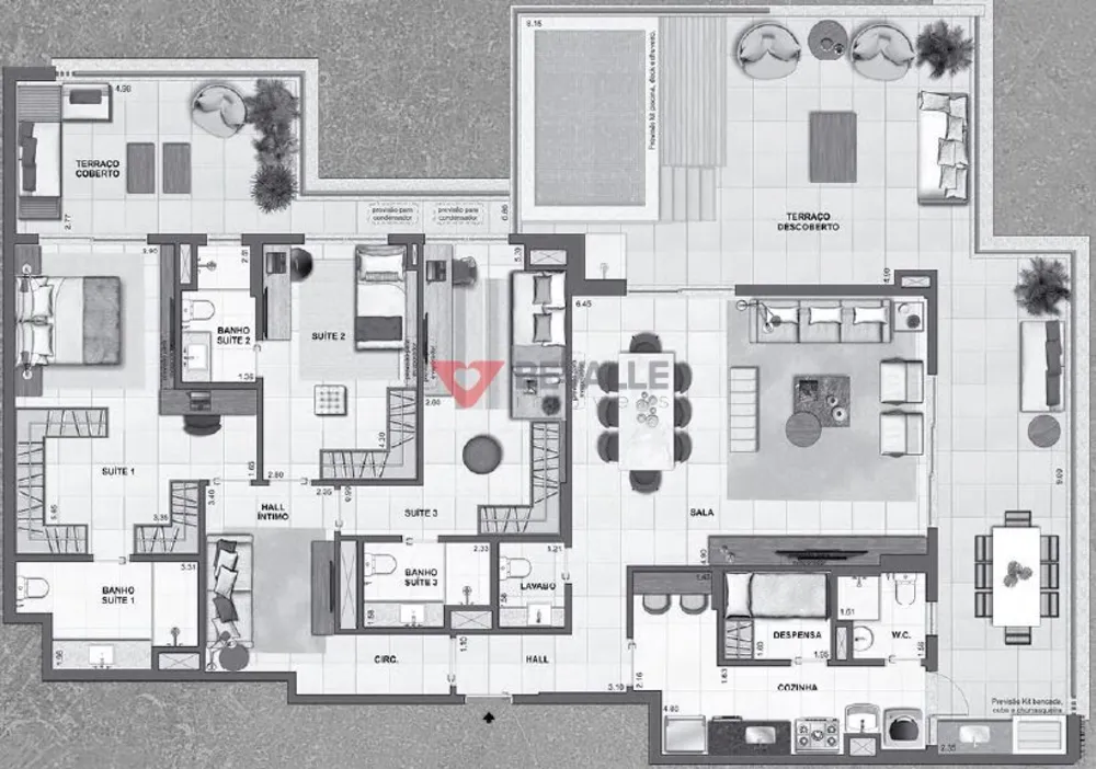 Apartamento, 2 quartos, 97 m² - Foto 50