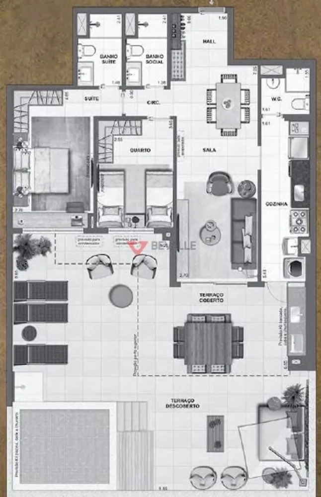 Apartamento, 2 quartos, 97 m² - Foto 43