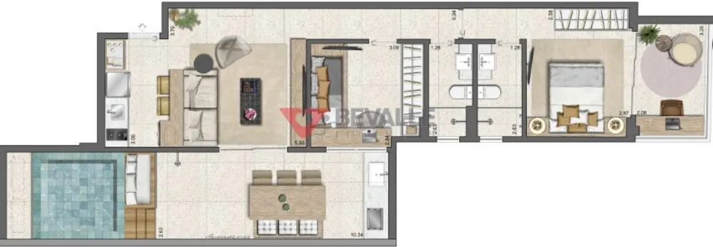 Cobertura, 3 quartos, 223 m² - Foto 7