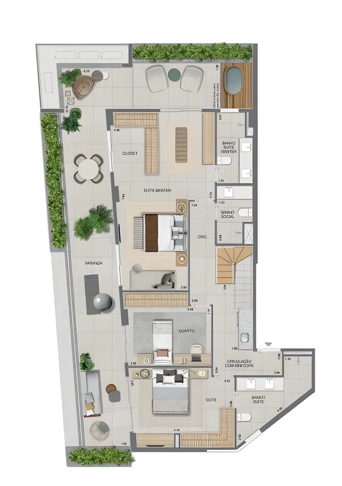 Apartamento, 4 quartos, 208 m² - Foto 36
