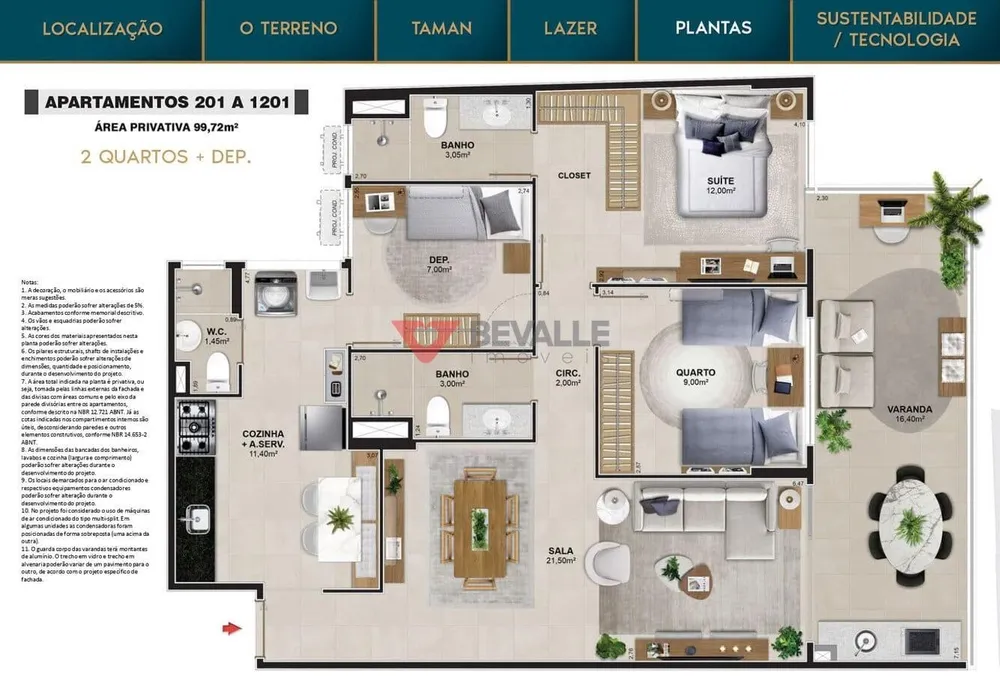Apartamento, 2 quartos, 100 m² - Foto 40