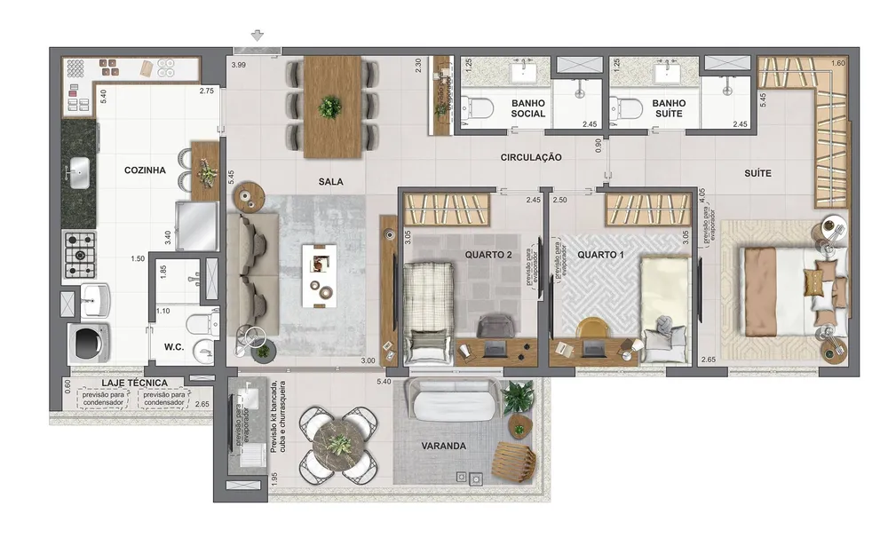 Cobertura, 4 quartos, 191 m² - Foto 23