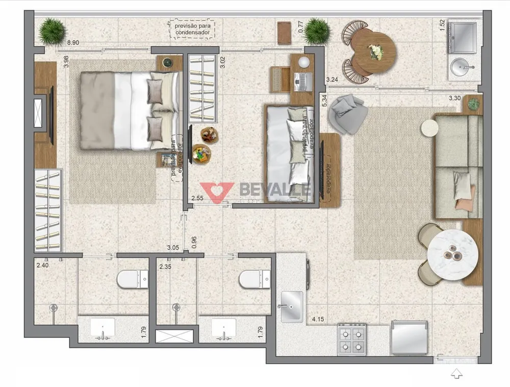 Apartamento, 1 quarto, 27 m² - Foto 18
