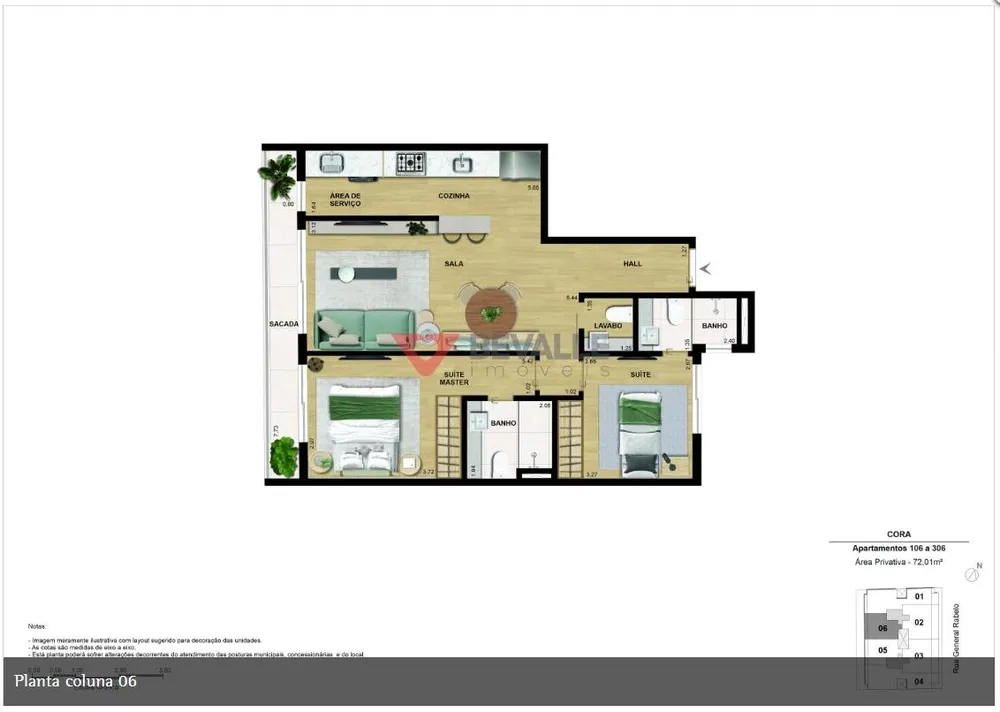 Apartamento, 2 quartos, 72 m² - Foto 14