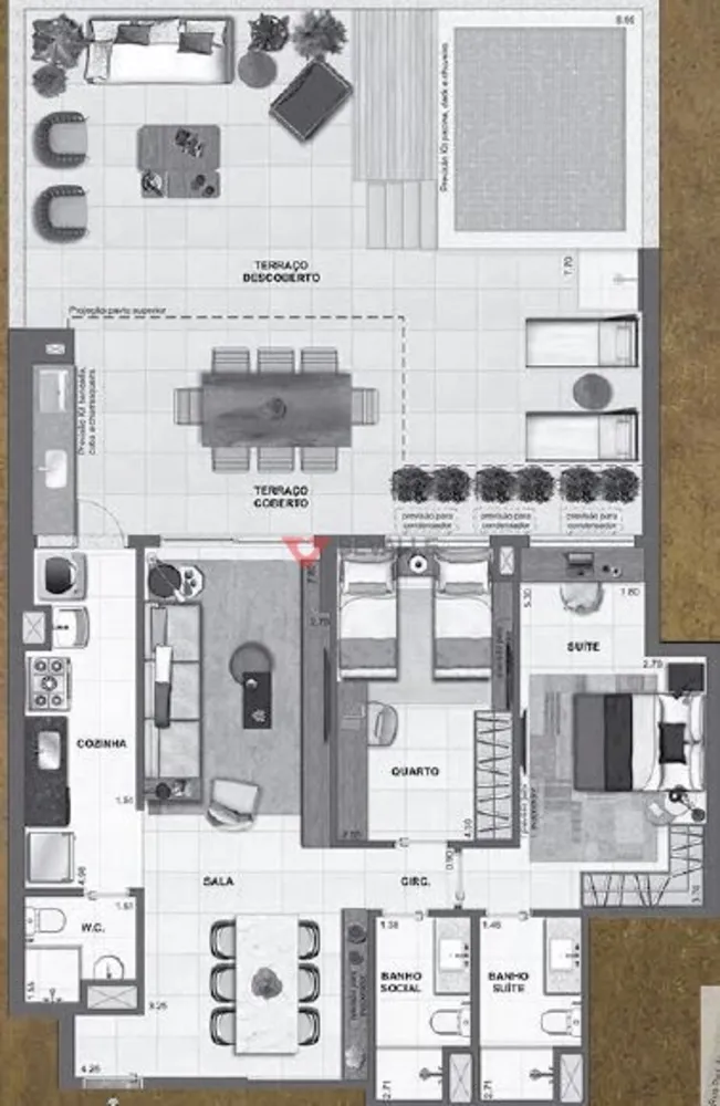 Cobertura, 3 quartos, 244 m² - Foto 33