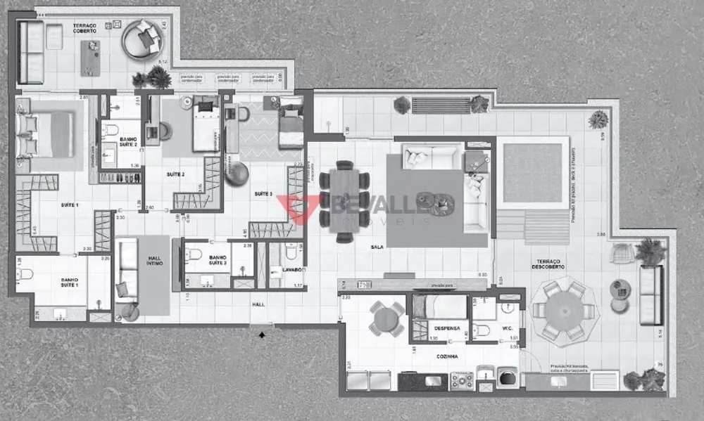 Cobertura, 3 quartos, 244 m² - Foto 49
