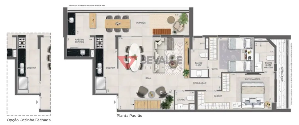 Cobertura, 3 quartos, 243 m² - Foto 17