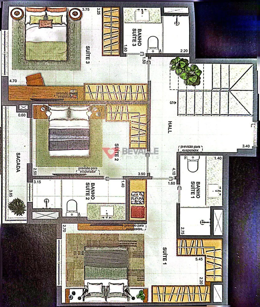 Cobertura, 3 quartos, 151 m² - Foto 60