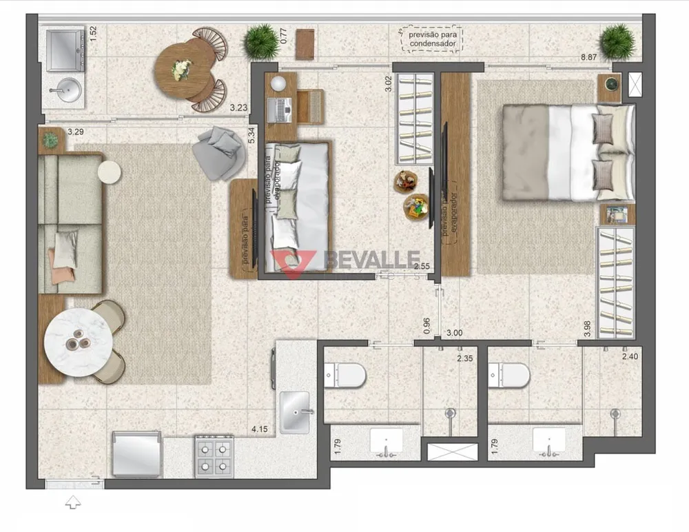 Apartamento, 1 quarto, 37 m² - Foto 20