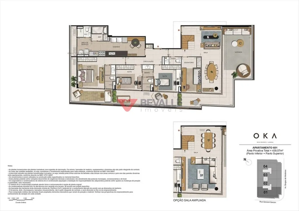 Cobertura, 4 quartos, 337 m² - Foto 24