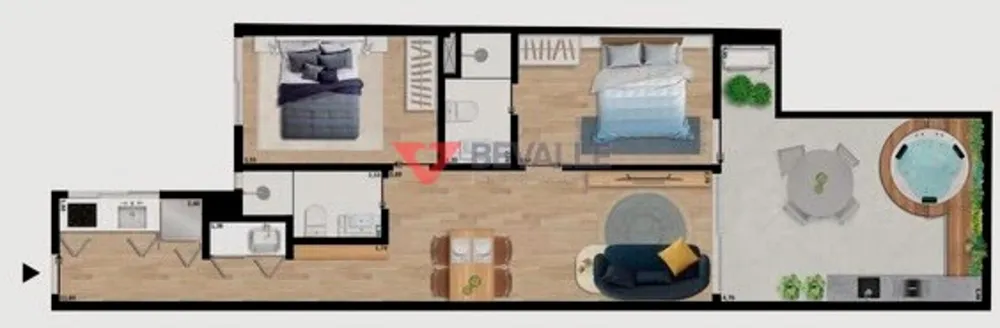 Apartamento, 2 quartos, 60 m² - Foto 32