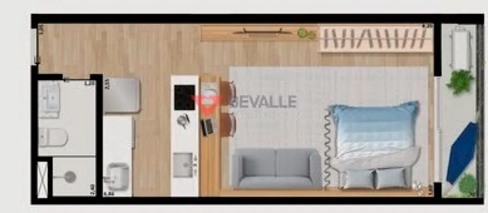 Apartamento, 2 quartos, 60 m² - Foto 4