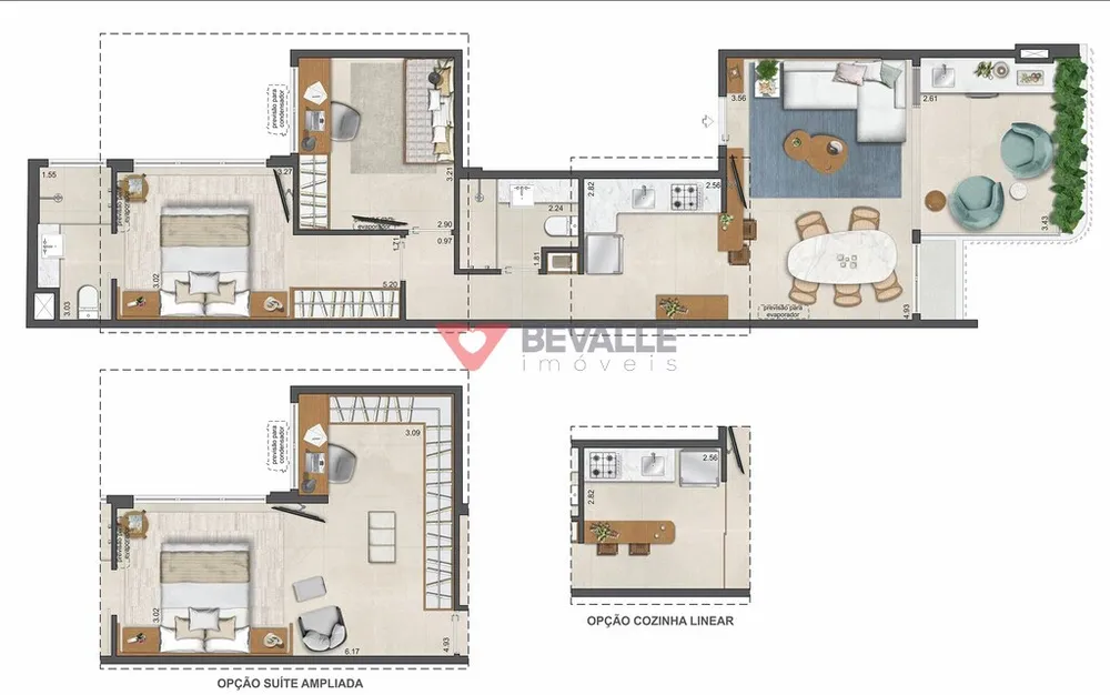 Cobertura, 2 quartos, 144 m² - Foto 2