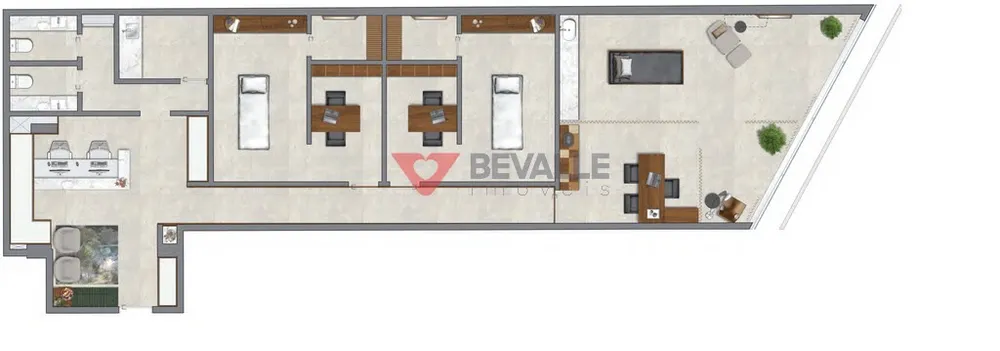 Sala-Conjunto, 160 m² - Foto 3