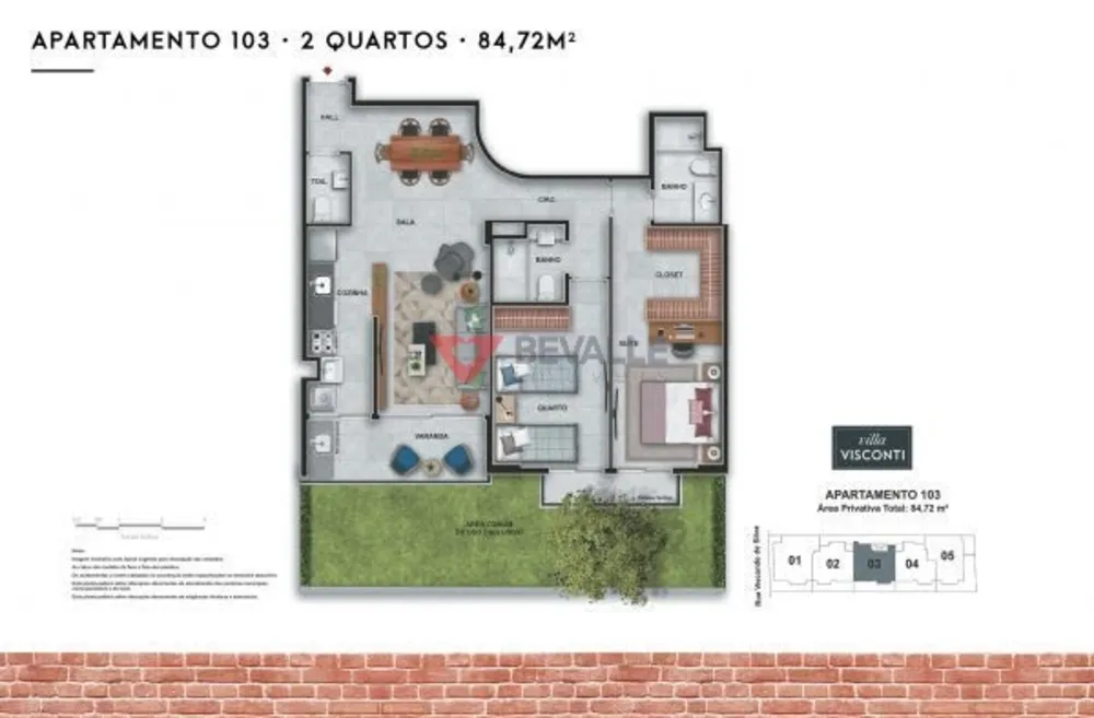 Apartamento, 2 quartos, 78 m² - Foto 13