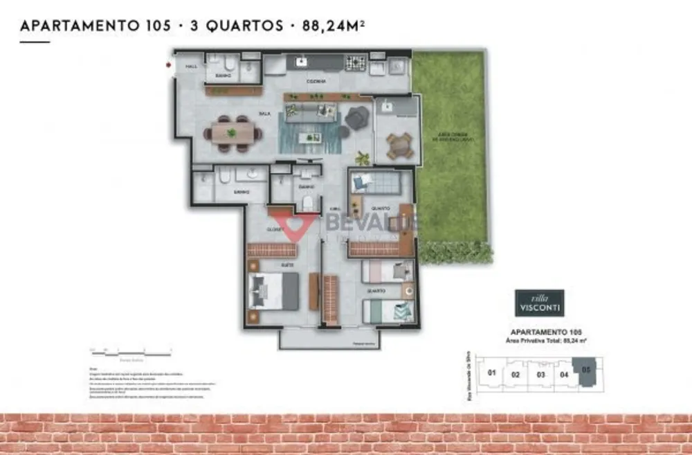 Apartamento, 2 quartos, 78 m² - Foto 18