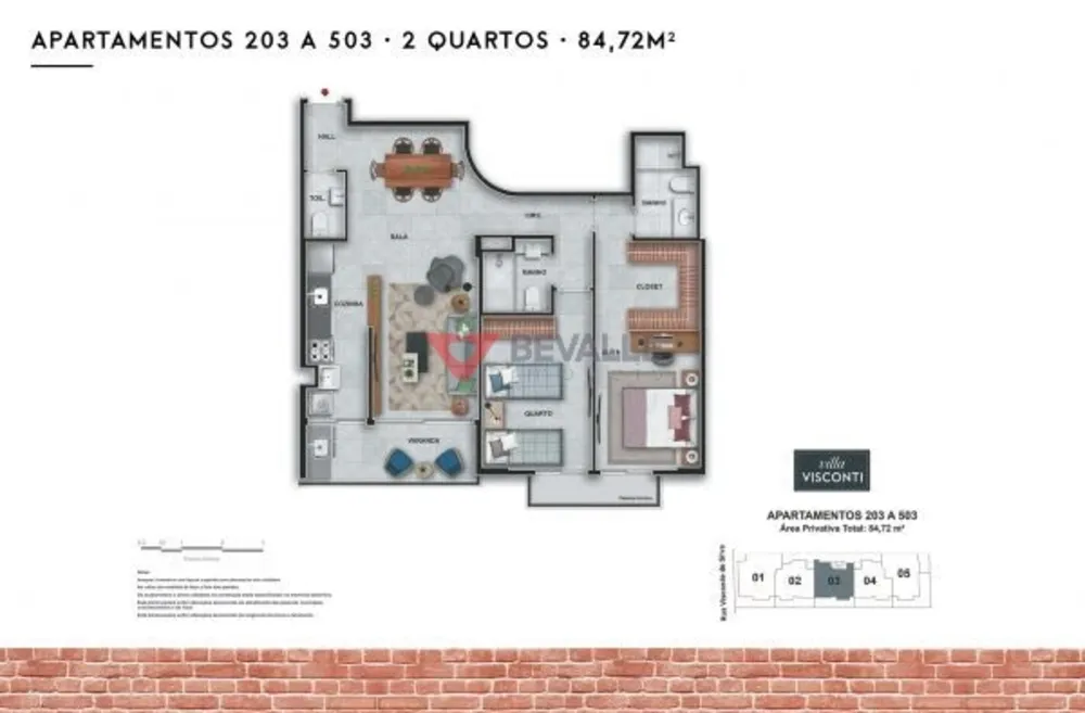 Apartamento, 2 quartos, 78 m² - Foto 11