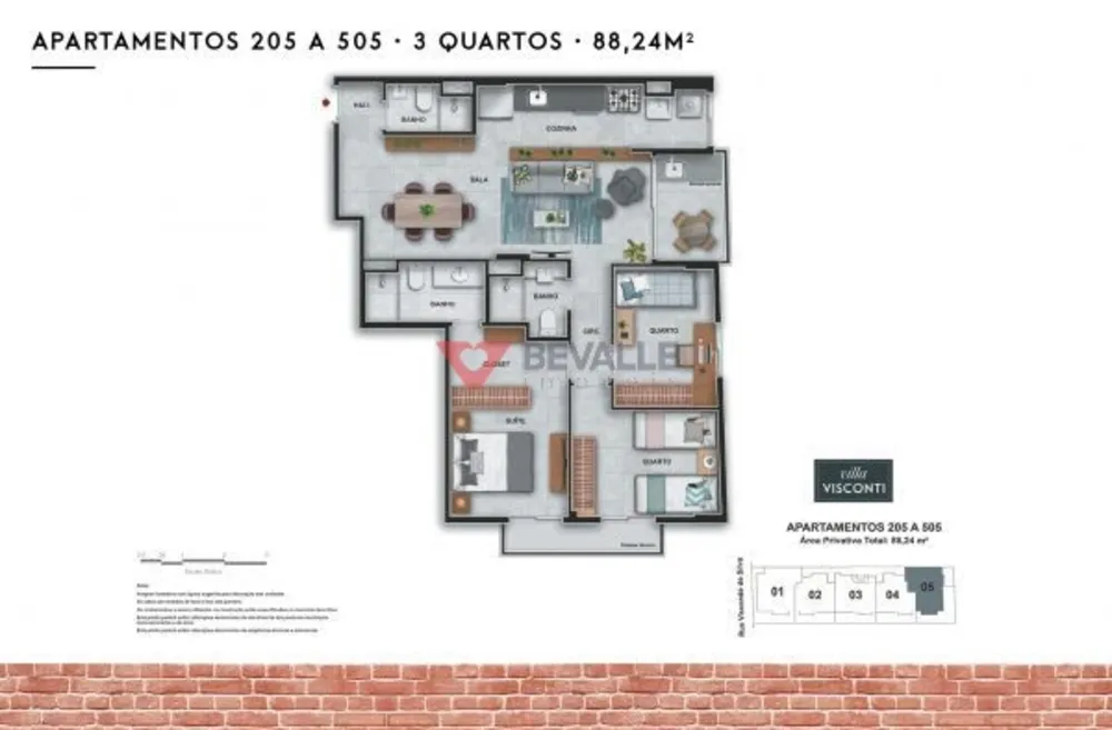 Apartamento, 2 quartos, 78 m² - Foto 16