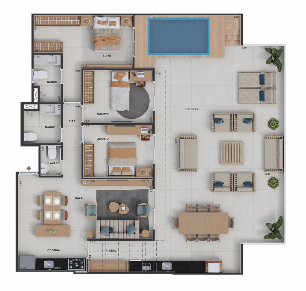 Casa, 3 quartos, 98 m² - Foto 20