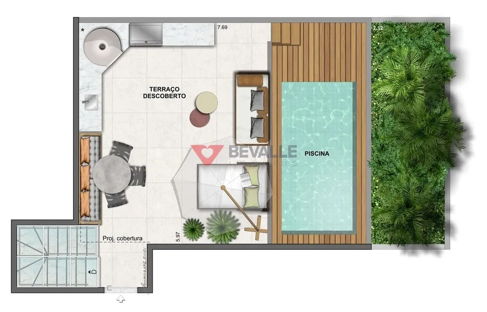 Apartamento, 1 quarto, 71 m² - Foto 28