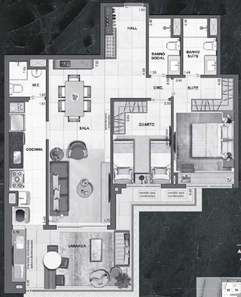 Apartamento, 3 quartos, 137 m² - Foto 13