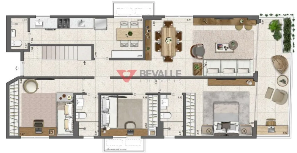 Apartamento, 2 quartos, 54 m² - Foto 22