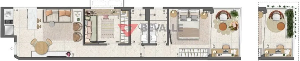 Apartamento, 2 quartos, 54 m² - Foto 13