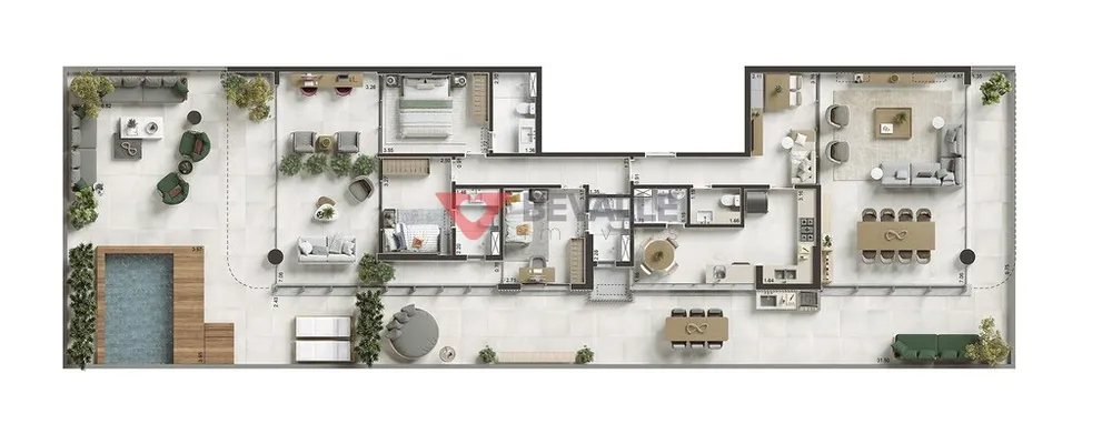 Apartamento, 3 quartos, 172 m² - Foto 7