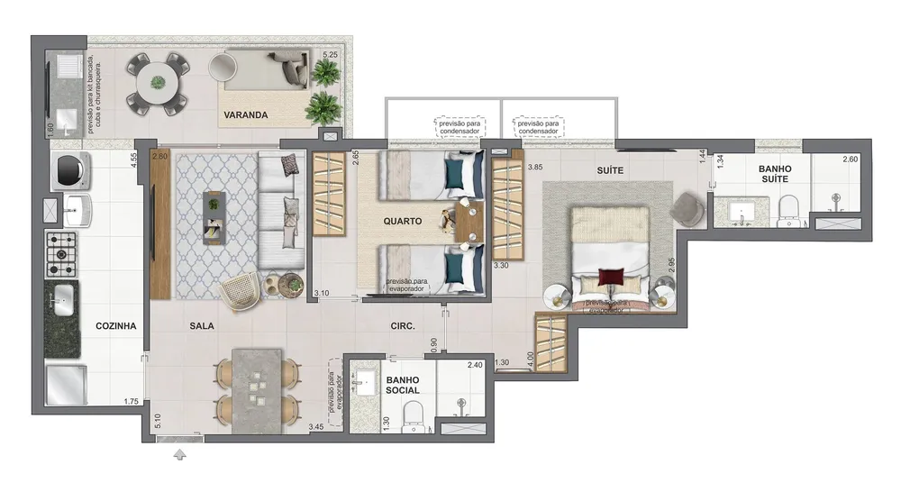 Apartamento, 4 quartos, 117 m² - Foto 7
