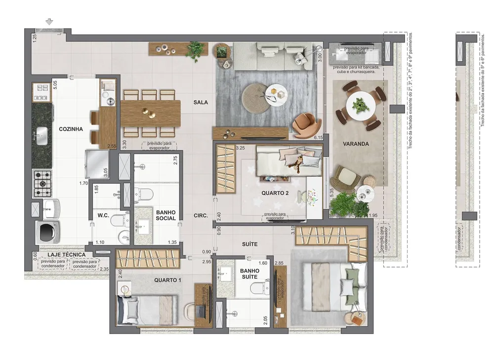 Apartamento, 4 quartos, 117 m² - Foto 22