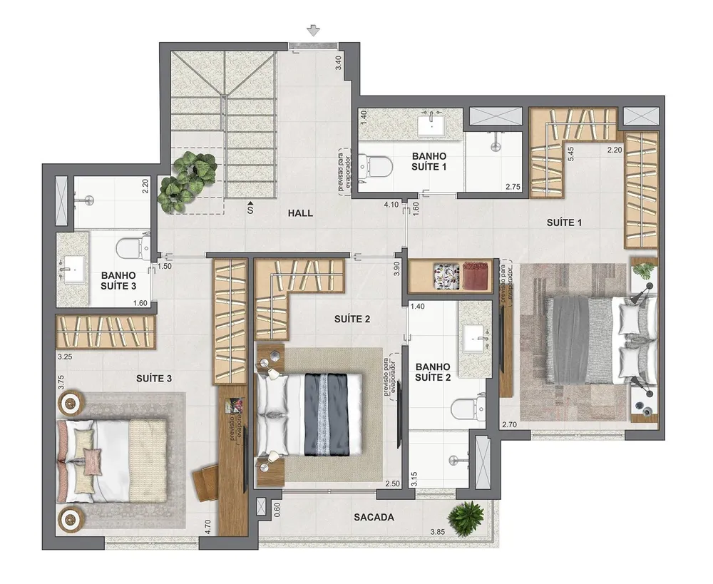 Apartamento, 4 quartos, 117 m² - Foto 30