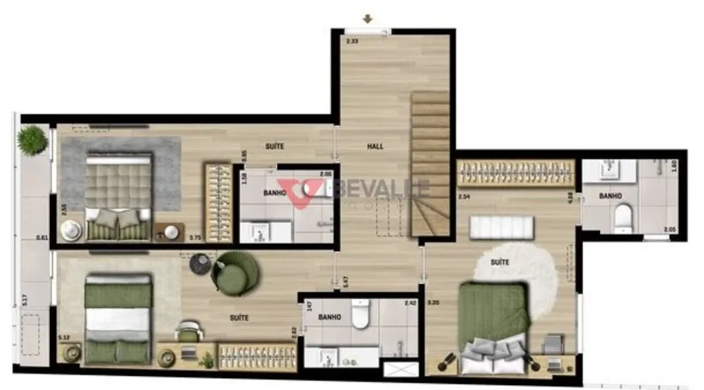 Apartamento, 3 quartos, 133 m² - Foto 15