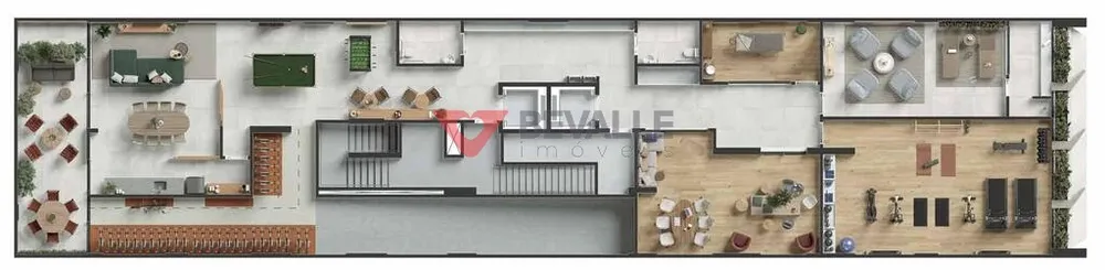 Cobertura, 1 quarto, 123 m² - Foto 2