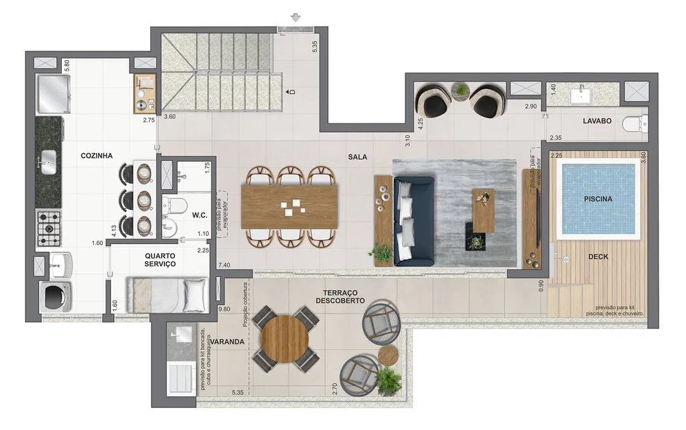 Apartamento, 2 quartos, 75 m² - Foto 40