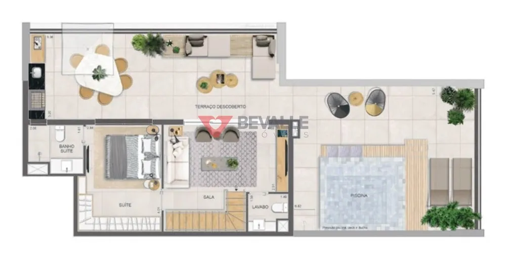 Cobertura, 3 quartos, 238 m² - Foto 19