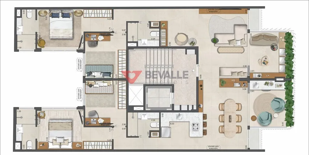Apartamento, 2 quartos, 71 m² - Foto 11